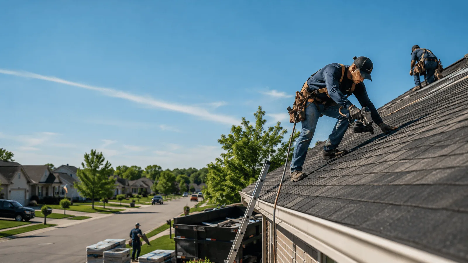 Roof Inspection in Aroma Park, IL